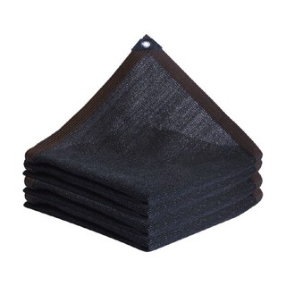 多功能遮陽網 PE材質 黑色 2米x5米 戶外庭院適用 耐用遮陽, 多功能遮陽網 黑色