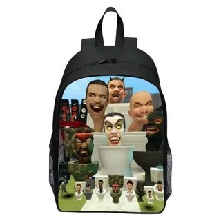 學生書包後背包-卡通馬桶人造型小學生幼兒園雙肩背包-大容量網紅同款兒童禮物