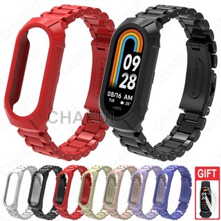 Xiaomi 手環 9/8 塑膠三珠錶帶 替換錶環, 1個, 黑色,小米手環8, 黑色