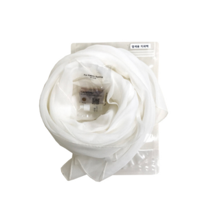 레이온 롱 스카프 DIY 천연염색 체험용 키트 만들기 재료, 락(퍼플)