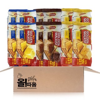 골든 몰키스트 크래커 3종 기획세트(초코4+버터4+치즈4), 1개