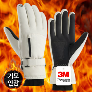 코트니스 3m 방한 방수 스마트폰 터치 스포츠 기모 장갑