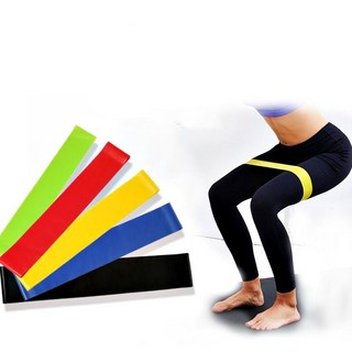 스쿼트 루프 라텍스 밴드 5단계 힙업 꿀벅지 엉짱 운동 튼튼한 하체 홈트 요가 스트레칭 튜빙 고무 줄 용품, 600x50x0.9-레드, 1개