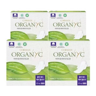 콜만 헤비플로우 패드 10개 x 4팩, 10개입, 4개