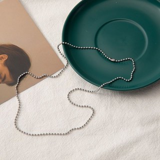 925純銀 閃鑽 麥繐項鏈 輕奢氣質鎖骨鏈