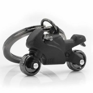 metalmorphose 消光黑摩托車鑰匙圈 質感機車吊飾 鑰匙扣