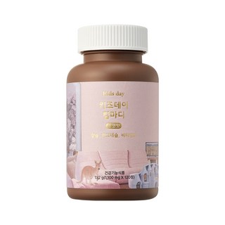 어린이 멀티 비타민 츄어블 종합 영양제 키즈데이 칼마디(초코맛), 120정, 1박스