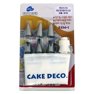 e-home烘焙糕點袋形狀尖6個（小）, 混色(S), 1組, 擠花嘴 6入+轉換器+擠花袋