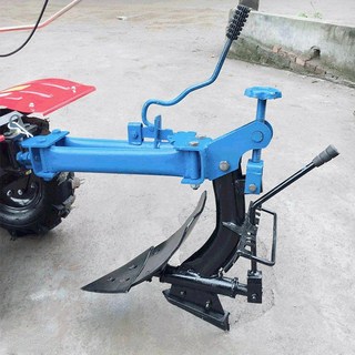 경운기쟁기 농업용 관리기날 소형 로타리 경작기 파란색, 1개