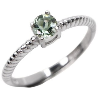 AND 綠碧璽戒指 綠色圓形4mm 蛻變系列 Adam＆Eva 天然寶石 安的珠寶