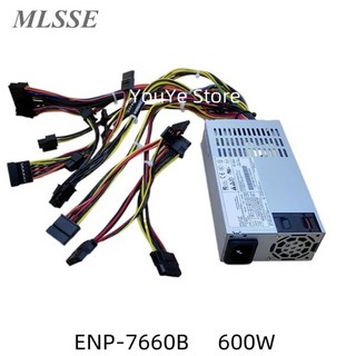 Enhance ENP 7660B 1U Mini Flex 600w PSU 80PLUS 플래티넘 전원 공급 장치 2*6 2 GPU 커넥터 ENP-7660B, 01 600W
