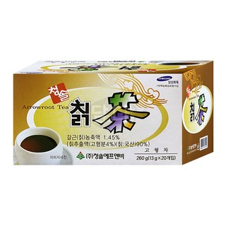 청솔 칡차 20스틱, 13g, 20개입, 2박스