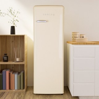 쿠잉 레트로 소형김치냉장고 REF-K150SC 148L 스탠드 냉동 술장고, 단품, 단품