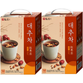 담터 대추차플러스, 15g, 2개입, 50개