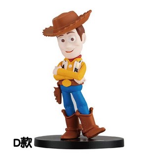 M.M小舖 BANDAI 轉蛋 扭蛋 迪士尼100周年排隊公仔 P2 鋼鐵人 維尼 米妮 胡迪 全5款, 1個, D款/胡迪3W041