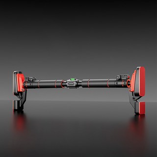 2중 버팀 벽걸이 턱걸이 가정용 운동기구 지지대 문틀철봉 완벽안전 미끄럼방지, 중축(L)