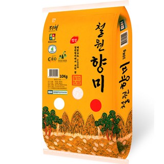[찹쌀][출고당일도정] 2025년산 햅쌀 철원평야 철원향미 찹쌀, 1개, 10kg