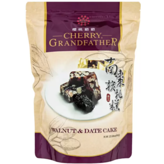 櫻桃爺爺 核棗糕 Walnut & Date Cake, 1個, 880g