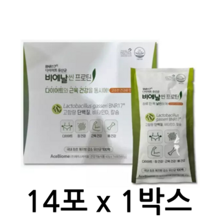 비에날씬 BNR17 [본사출고] 프로틴, 40g, 14개