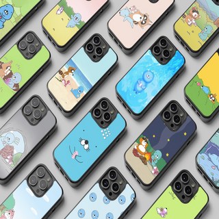 아이폰 전기종 보노보노 범퍼 케이스