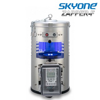 재퍼에프 실외 야외용 나방 모기 하루살이 해충포획기 야외포충기 포충등, ZAPPER-F