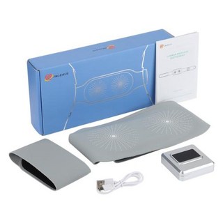 전기 난방 복부 마사지 벨트 EMS 펄스 근육 물리 생리 기간 건강 피트니스, 01 GRAY, 01 grey