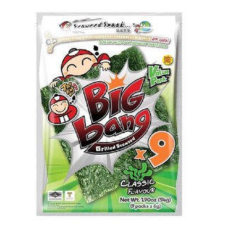 小老板 超級大海苔 超值包50g 泰國進口 酥脆海苔, 50g, 1個