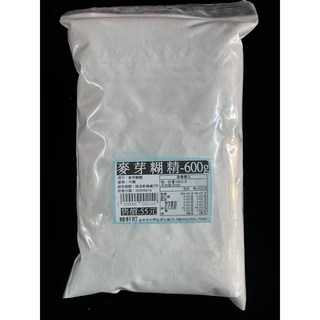 《糖軒町》麥芽糊精 600g，粉末細緻易溶解，天然增稠劑，適用於烘焙、飲品調製, 1個