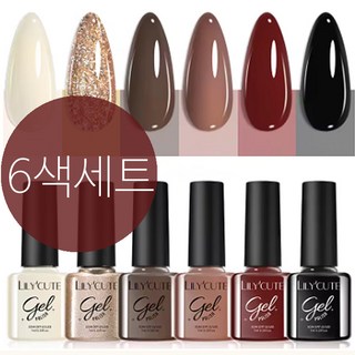 더로만 웜톤 미니 젤 네일 폴리쉬 모카시리즈, 1개, 42g, 혼합