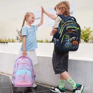 2025新款兒童書包3-6年級輕便雙肩包，小學生書包批發