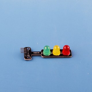 AI電子 (19-8)LED交通信號燈模組 紅綠燈模組 5V 紅綠燈發光模組, 1個, 紅綠燈