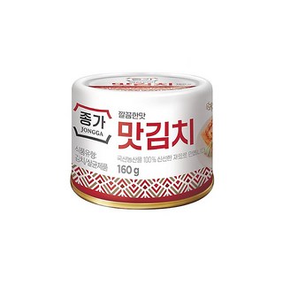 종가 깔끔한맛 맛김치, 160g, 1개