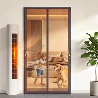 하루꿈 자석 무타공 투명 방풍비닐 커튼 현관 외풍차단 겨울 방한커튼 벨크로 바람막이 거실 분리 냉기차단 보온 커튼, 1개