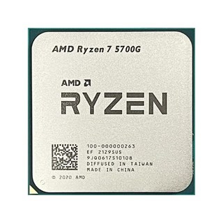 새로운 기능!AMD R7 5700G Ryzen 7 3.8GHz 8코어 16스레드 65W CPU 프로세서 L3=16M 100- 000000263 소켓 A, 1개
