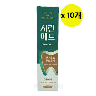 부광 시린메드 검케어 치약, 10개, 100g