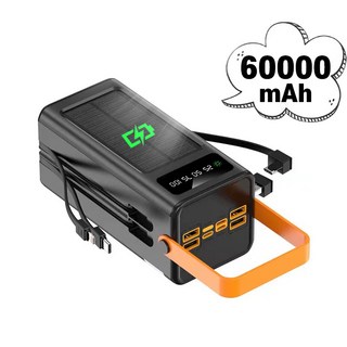 ZOZOFO 60000mAh 태양광 보조배터리