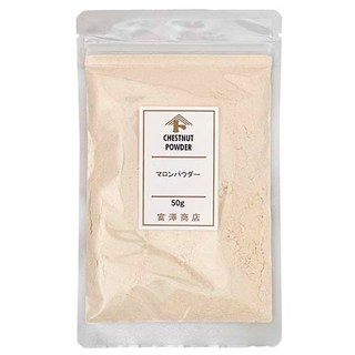 阿肥的店 日本富澤商店栗子粉，日式栗子醬/栗子餡，烘焙材料首選，TOMIZ cuoca, 1個, 栗子粉 50g 202512,現貨