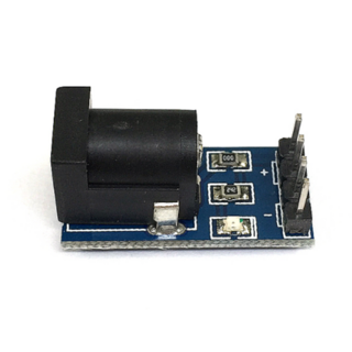 아두이노 DC 전원잭 모듈 5.5-2.1mm, 1개