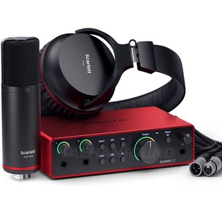 Focusrite Scarlett 2i2 Studio 4th Gen 포커스라이트 스칼렛 2i2 스튜디오 4세대