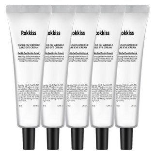 록키스 포커스 온 링클 케어 아이크림, 40ml, 5개