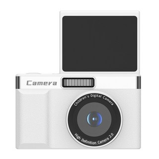 輕巧便攜數位相機 180度翻轉螢幕 多種美顏濾鏡 OTG快速傳輸 Type-C充電, B43白色