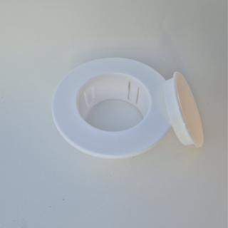 에어컨 배관 커버 구멍 캡 벽 구멍 마개 메우기 원형40mm, 1개