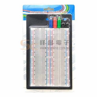 祥昌電子 ZY-204 二片式麵包板 1660孔, 1個