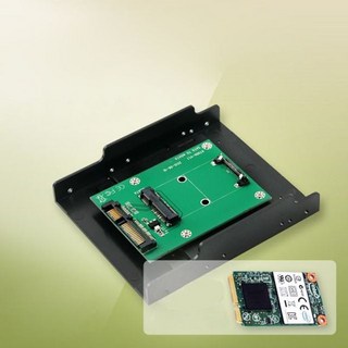SATA 컨버터 mSATA to SATA 변환 컨버터 50mm, 1개, 단일상품1