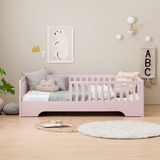 레이디가구 코코 스칸딕 원목 저상형 데이베드 침대, 01. 코코 원목 침대 SS_프레임(매트제외)