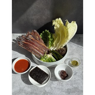 구룡포 완전손질 명품 햇과메기 해풍건조 야채세트, 1세트, [2-3인세트] 10미(20쪽) 당일손질 야체세트