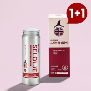 [고함량] 노르웨이 Seal (물개) Oil 오메가3 PREMIUM SELOLJE (프리미엄 셀올예), 2개, 120정