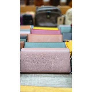 公牛傳奇 荔枝紋真皮風琴長夾