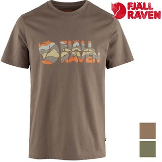 Fjallraven 北極狐 Multicolor Logo 男款 有機棉T恤