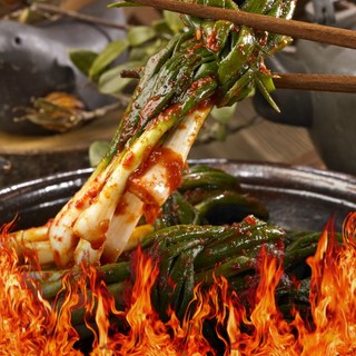 [더본촌] 100% 허벌나게 매운 전라도 파김치 실비김치 쪽파김치, 1개, 1kg